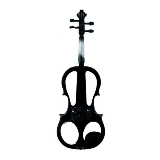 thomann Harley Benton HBV 840BK electric violin Manuals