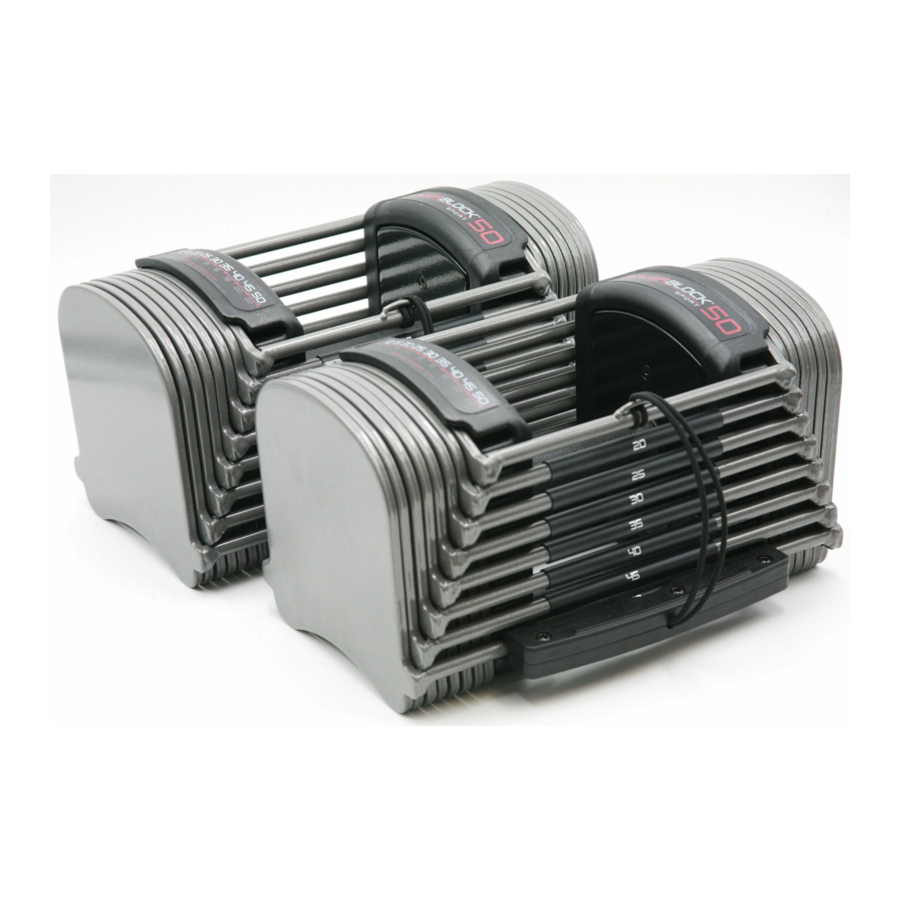 PowerBlock Sport Series, Sport 50 / EXP Manual
