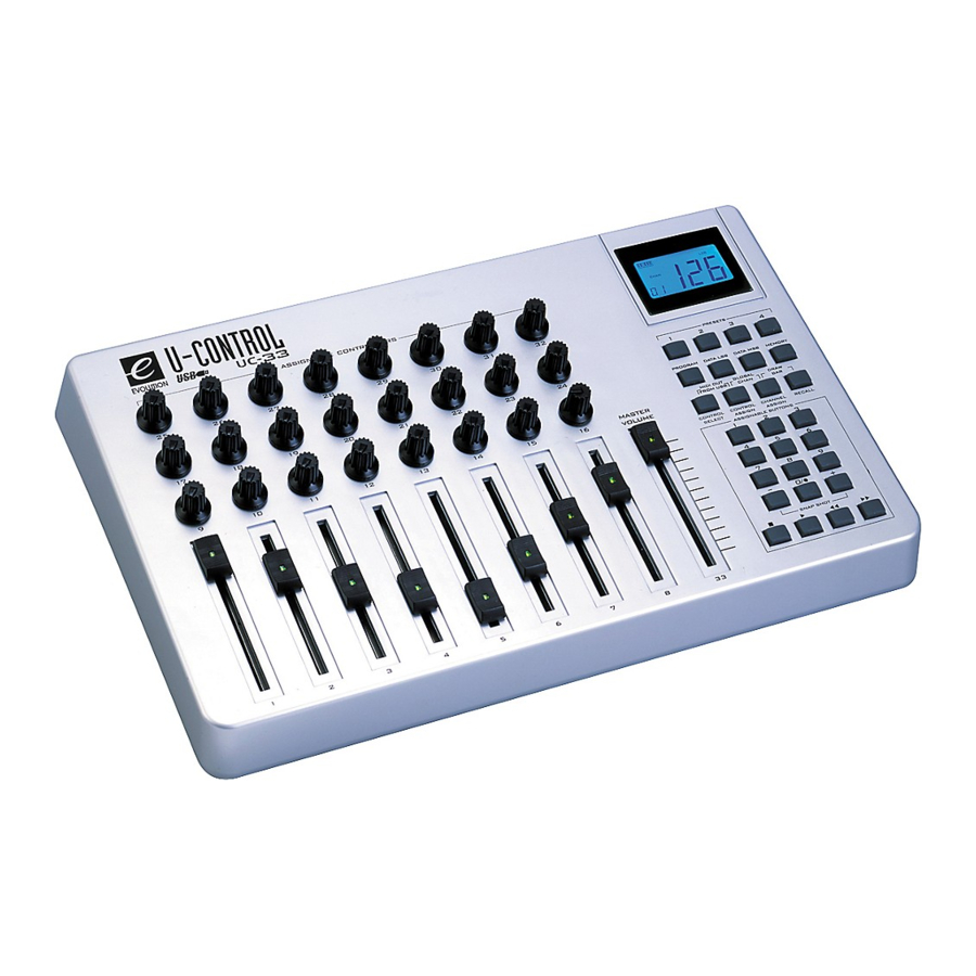 Evolution UC-33 User Manual