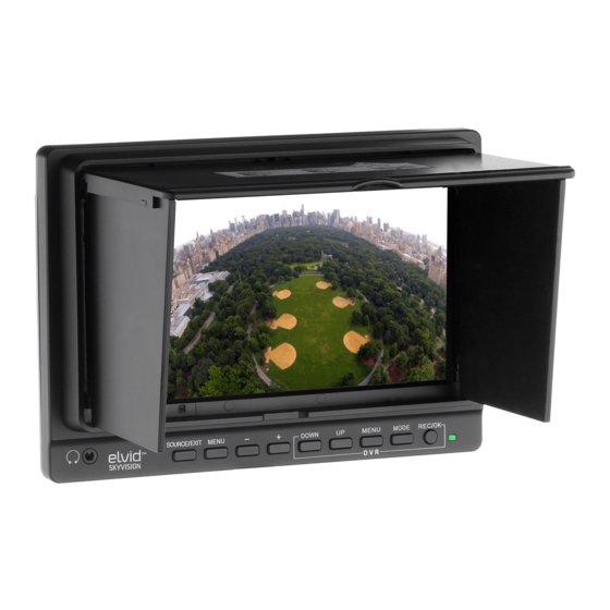 SkyVision WCM-758DVR Manuals