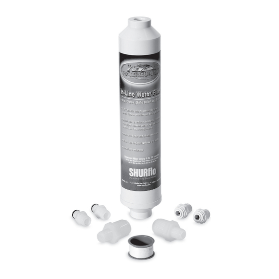 Pentair SHURFLO  RV-10 SERIES Installation & Maintenance Manual