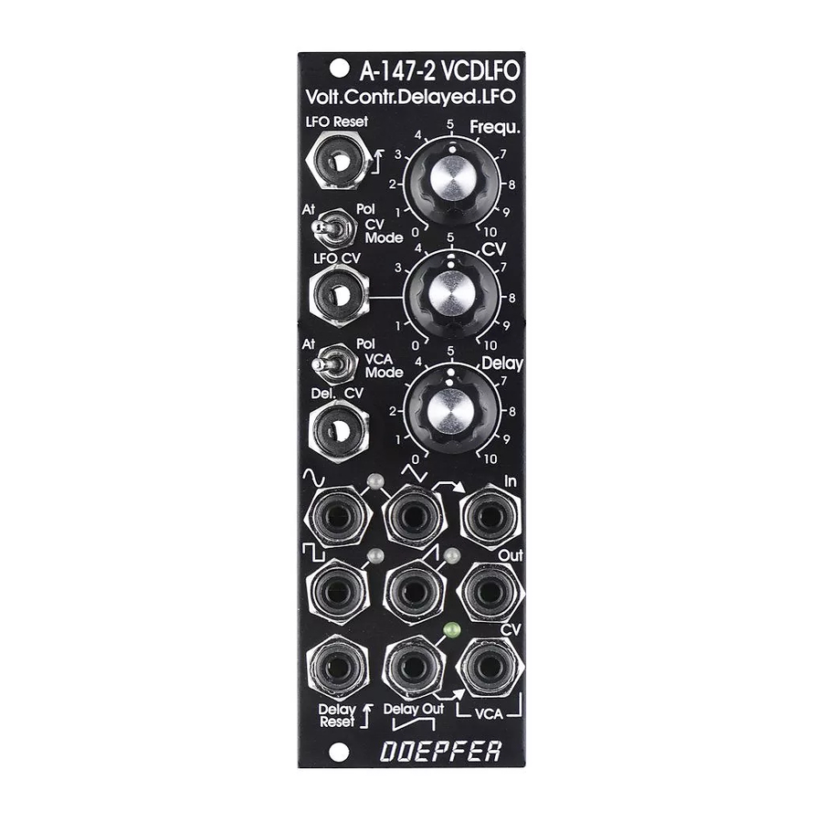 DOEPFER A-147 Manual