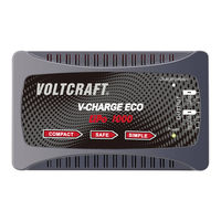 Voltcraft V-CHARGE ECO LIPO 1000 Operating Instructions Manual