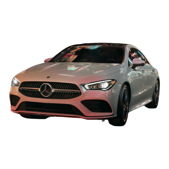 Mercedes-Benz CLA 2020 Operator's Manual