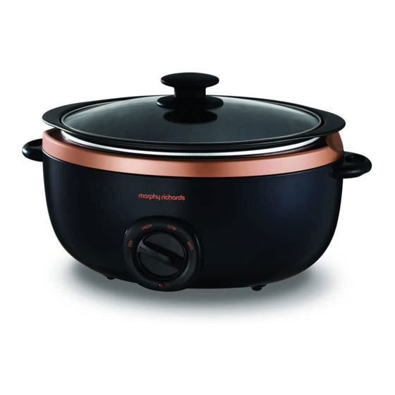 Morphy Richards IB461016 Manual