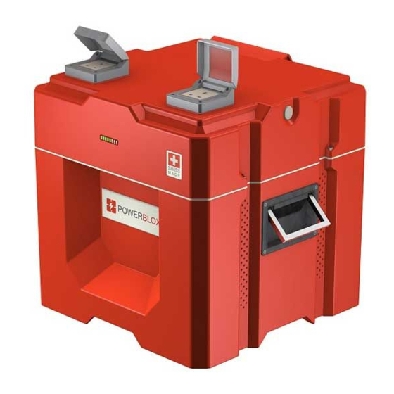 Power-Blox PBX-200 Pb Installation And Operating Instructions Manual