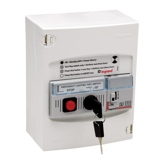 LEGRAND 682083 Quick Start Manual
