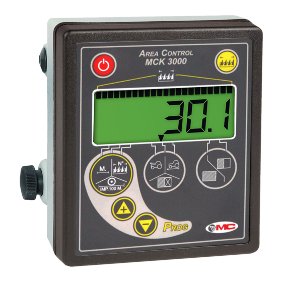 MC Electronics AREA CONTROL MCK 3000 Use And Assembly Instructions