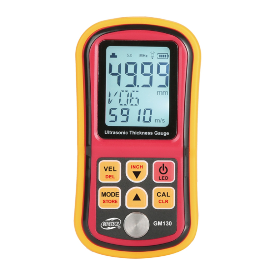 Benetech GM130 Manuals