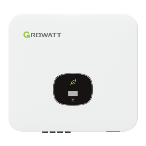 Growatt MIN 7000TL-X(E) Installation & Operation Manual