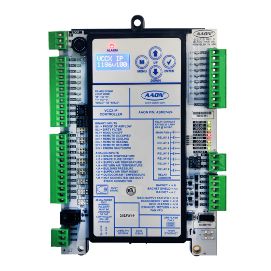 AAON VCCX-IP Technical Manual