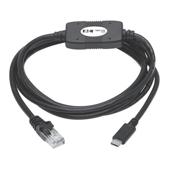 Eaton TRIPP LITE U209-006-RJ45XC Manuals