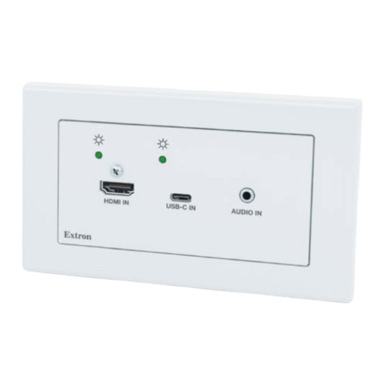 Extron electronics DTP3 T 202 EU/MK Setup Manual
