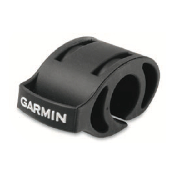 Garmin Forerunner 110 Instructions Manual
