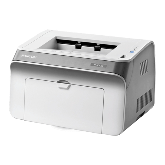 Pantum P1000 Series User Manual