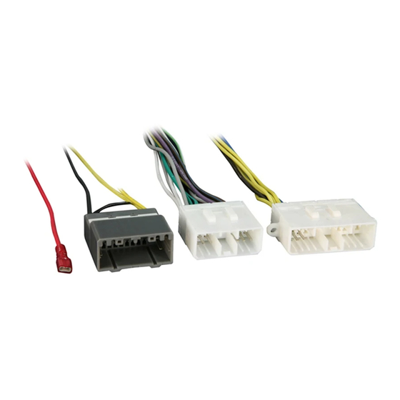 Metra Electronics 70-6504 Installation Instructions