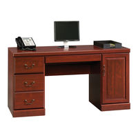 Sauder Computer Credenza 404944 Assembly Manual