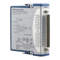 National Instruments NI 9216 Getting Started Manual