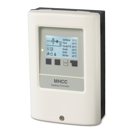 Sorel MHCC Installation And Operating Instructions Manual