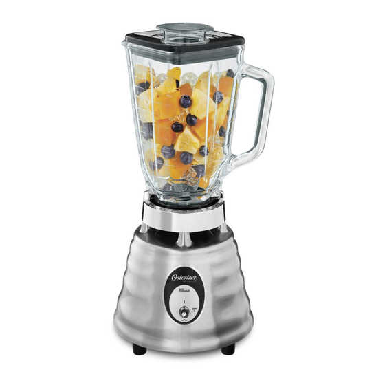 Oster Osterizer Classic Blender Manuals