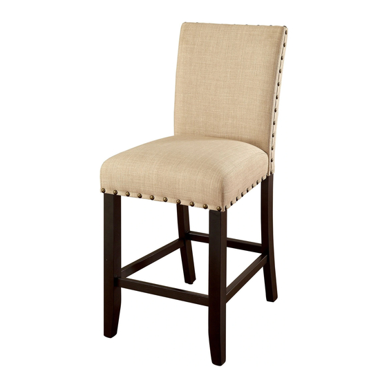 Furniture of America Kaitlin CM3323PC-2PK Assembly Instructions Manual