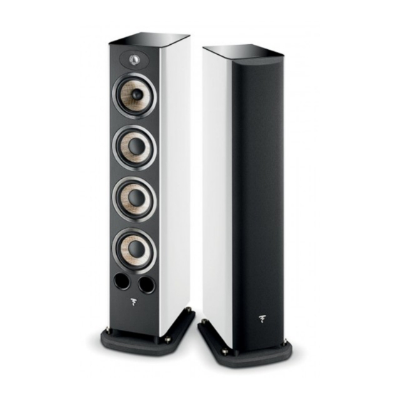 Focal ARIA 936 WHITE HG Manuals