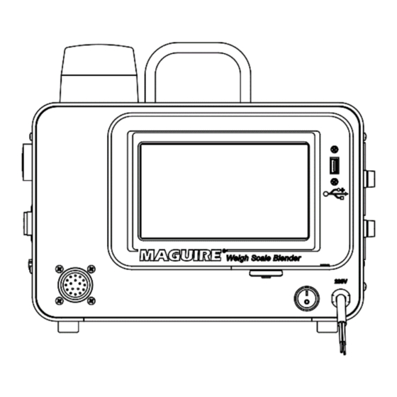 MAGUIRE Weigh Scale Blender 4088 Installation Operation & Maintenance