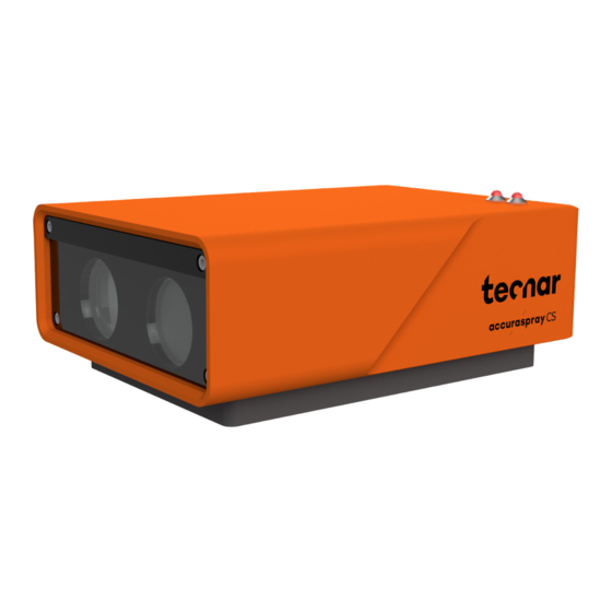 Tecnar accuraspray CS Quick Setup Manual