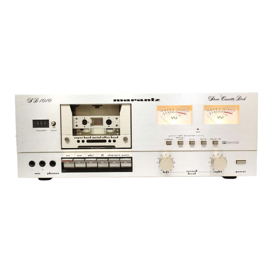 Marantz SD3020 Service Manual
