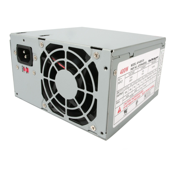 StarTech.com ATXPW400DELL Spec Sheet