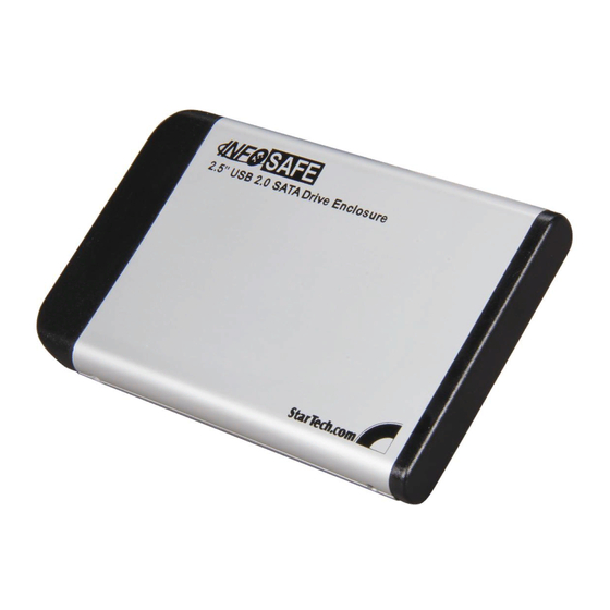 StarTech.com InfoSafe SAT2510U2 Instruction Manual