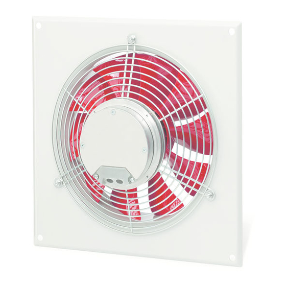 Helios HQ EC Series Axial Fan Manuals