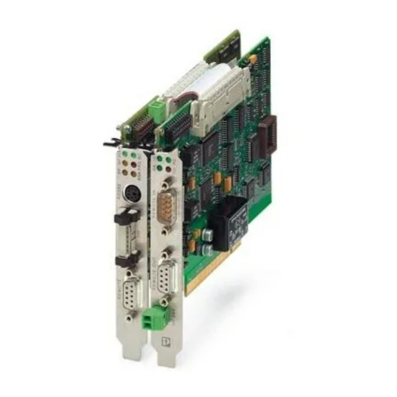 Phoenix Contact AUTOMATIONWORX IBS PCI SC/I-T User Manual