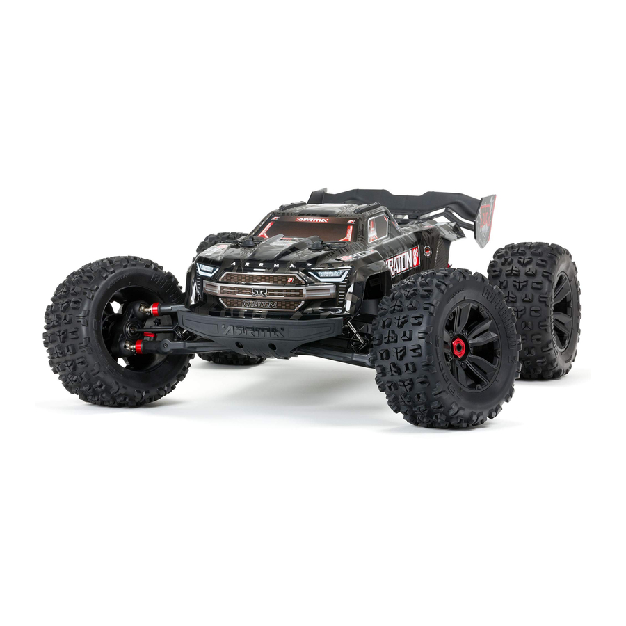 Horizon Hobby ARRMA Kraton 8S Manuals