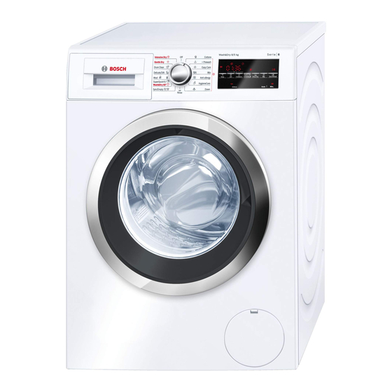 Bosch WVG30460GC Washer Dryer Combo Manuals