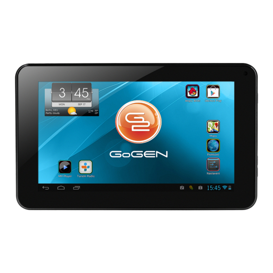 Gogen TA 7600 DUAL User Manual