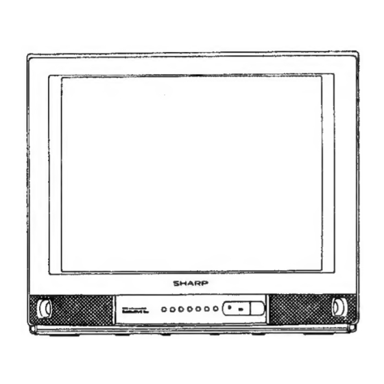 Sharp 21DN1 Service Manual