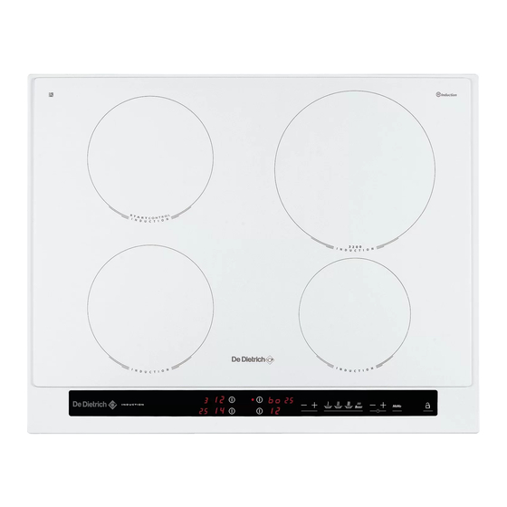 DeDietrich DTi705 Manual To Installation And Use