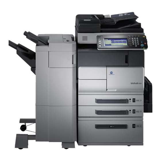 Konica Minolta BIZHUB 500 User Manual