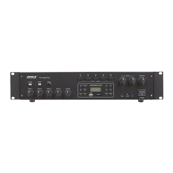 BST Pro UPA-240TU Instruction Manual