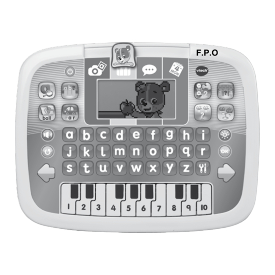 VTech My 1st Tablet User Manual