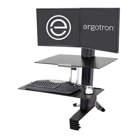 Ergotron WorkFit-S Dual Assembly Instructions Manual