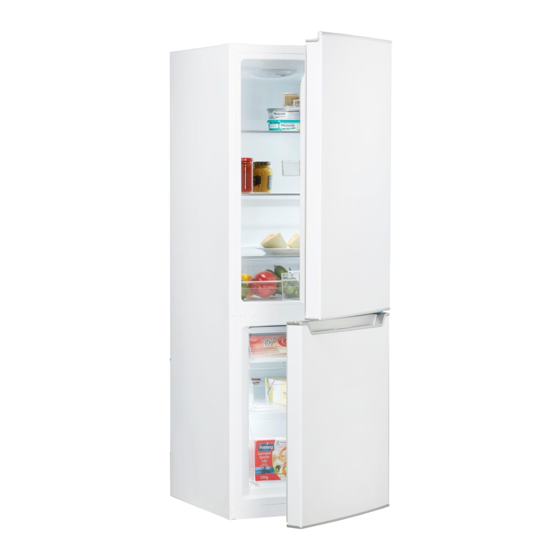 Hanseatic HKGK14349A1W Refrigerator Manuals