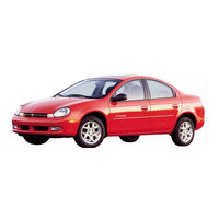 Dodge Neon 2001 Service Manual