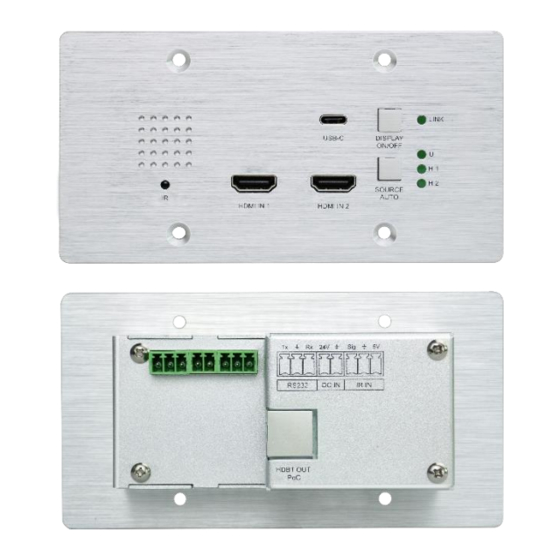 PureTools PT-HDBT-703-TXWP User Manual