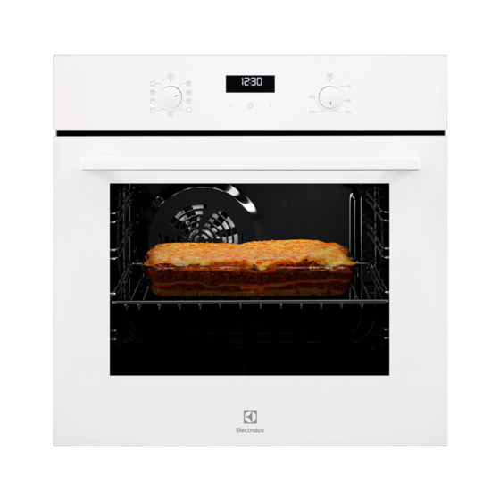 Electrolux OEF5E50V Built-in Oven Manuals