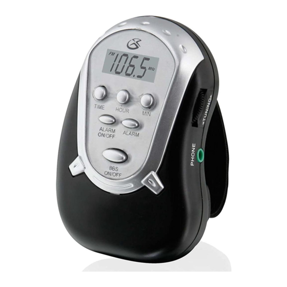 GPX R300B User Manual