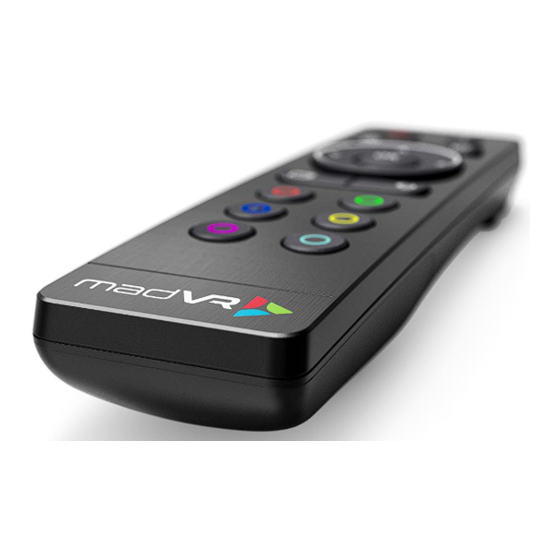 madVR Envy RC2 Backlit Remote Control Manuals