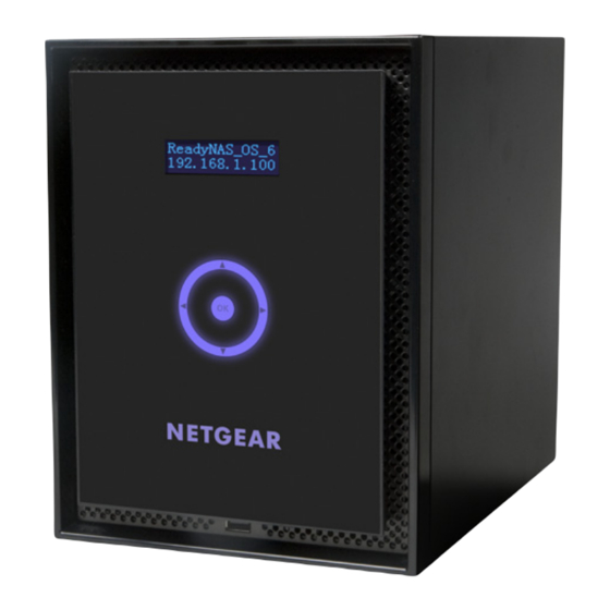 NETGEAR ReadyNAS OS 6 Desktop Storage Systems Installation Manual