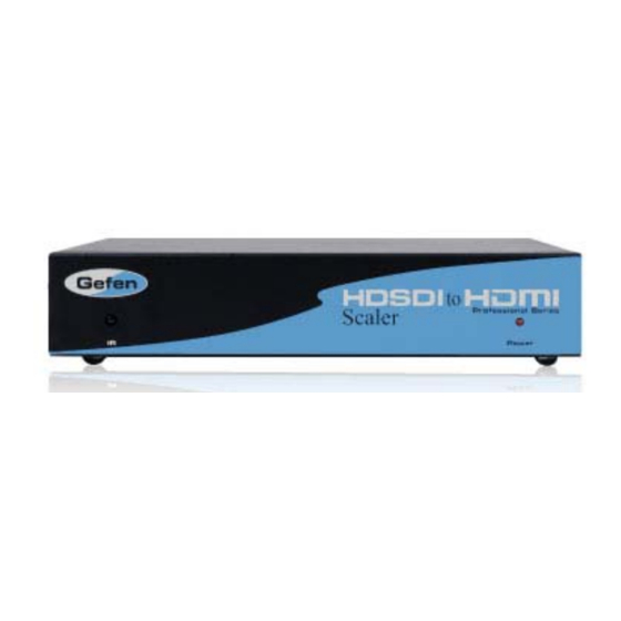 Gefen HDSDI to HDMI Scaler Box User Manual